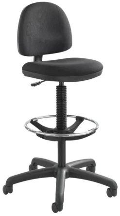 Safco Precision Armless Drafting Chair [3401BL]