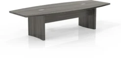 Mayline Aberdeen 10' Conference Table, Boat Gray Steel [ACTB10LGS]