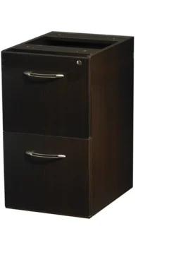 Mayline Aberdeen Credenza FF Pedestal Mocha [AFF20LDC]