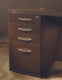 Mayline Aberdeen Credenza PBBF Pedestal Mocha [APBBF20LDC]