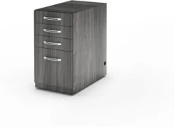 Mayline Aberdeen Desk PBBF Pedestal Gray Steel [APBBF26LGS]