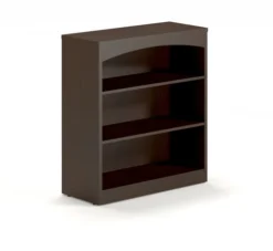 Mayline Brighton Bookcase 3 Shelf Mocha [BTB3S36LDC]