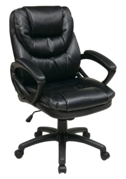 Office Star Faux Leather Manager's Chair [FL660]