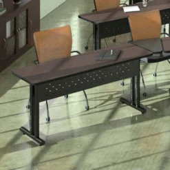 Mayline Meeting Plus 60"x24" Rectangular Table Sand Beige [M2460HKDVG1]