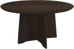 Mayline Medina Conference Table 48" Round Mocha [MNCR48LDC]