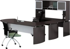 Mayline Medina Office Desk Set Mocha [MNT30LDC]