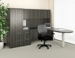 Aberdeen Executive Desk With Storage Tower [AT22]