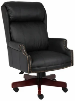Boss Caressoft Traditional Tufted Office Chair [B980]