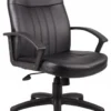 Boss Full Back LeatherPlus Desk Chair [B8106]
