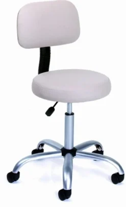 Boss Vinyl Medical Stool With Back [B245]