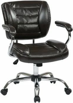 Faux Leather Office Task Chair [ST52052CA]