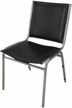 Lorell Armless Vinyl Stacking Chairs [62502]