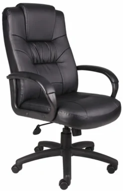 Lumbar Support Leather Office Chair [B7501]