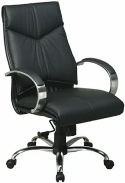 Mid-Back Executive Leather Desk Chair [8201]