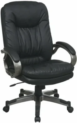 Office Star Executive Eco-Leather Office Chair [ECH83507]