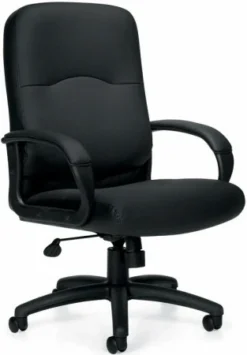 Offices To Go™ Executive Luxhide Leather Office Chair [OTG11617B]