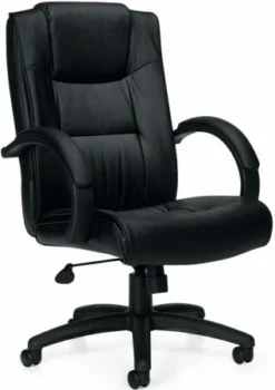 Offices To Go™ Luxhide Leather Executive Chair [OTG11618B]